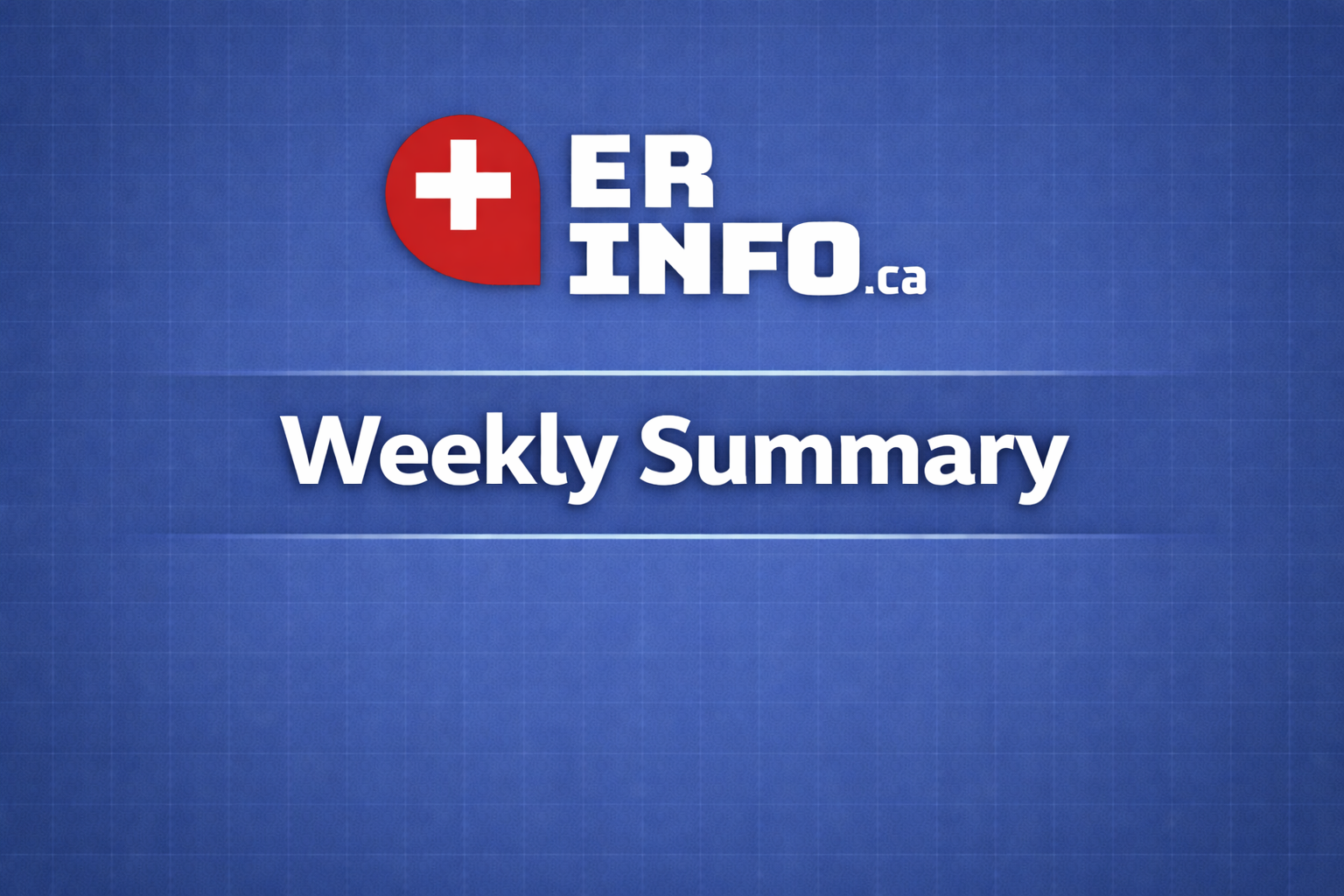 Weekly ER Capacity Report — Quebec — July 27 to August 2, 2026
